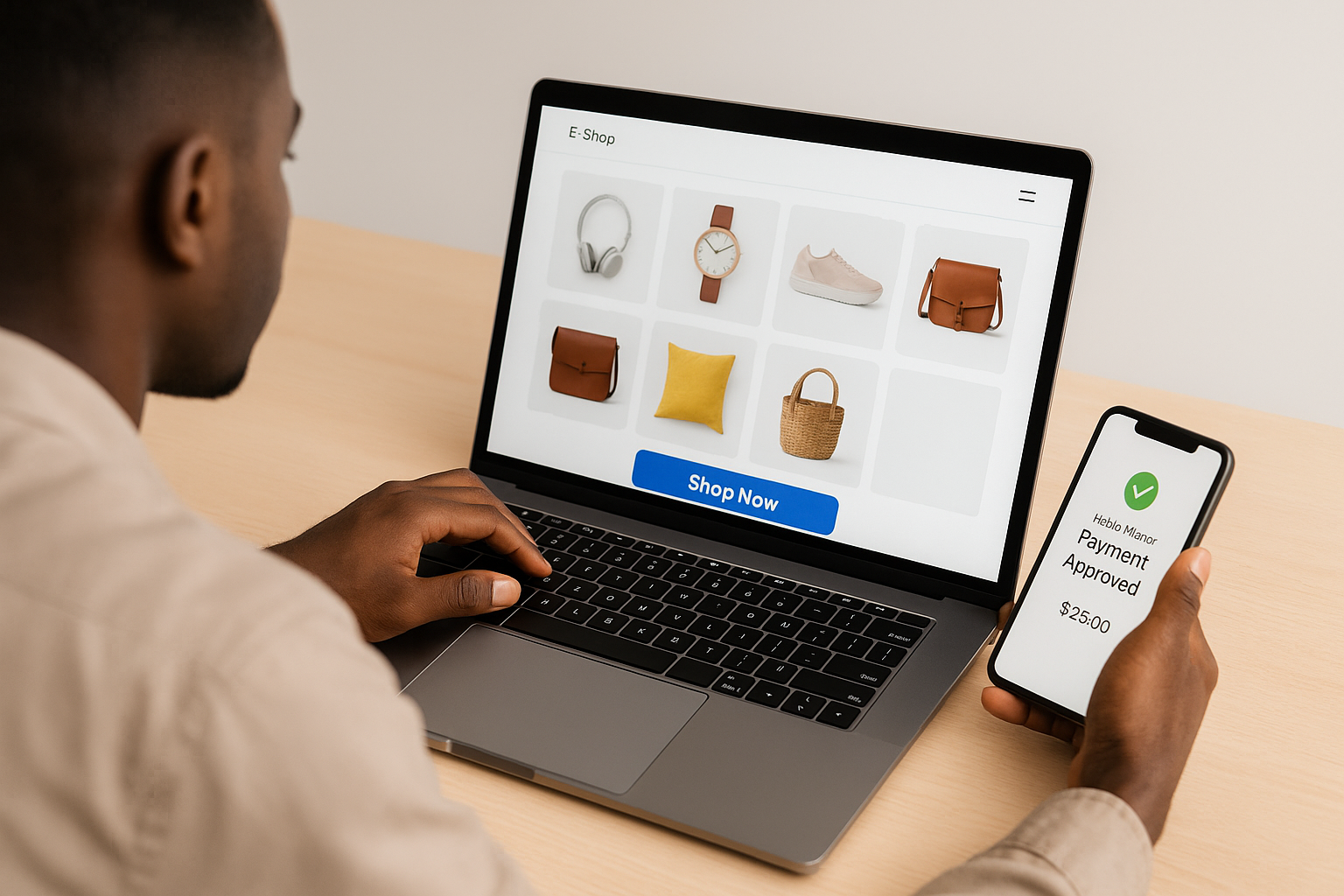 Site E-commerce Mobile First